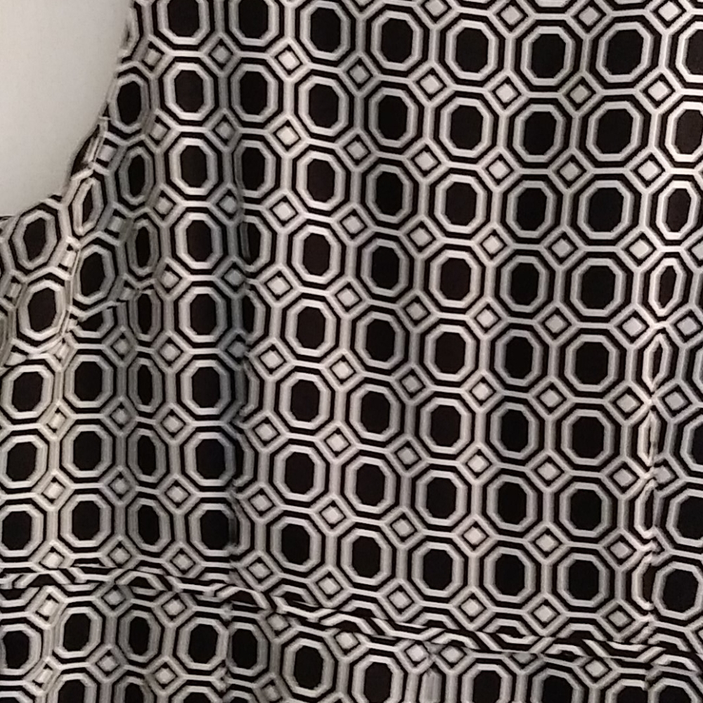 Geometric Print Dress